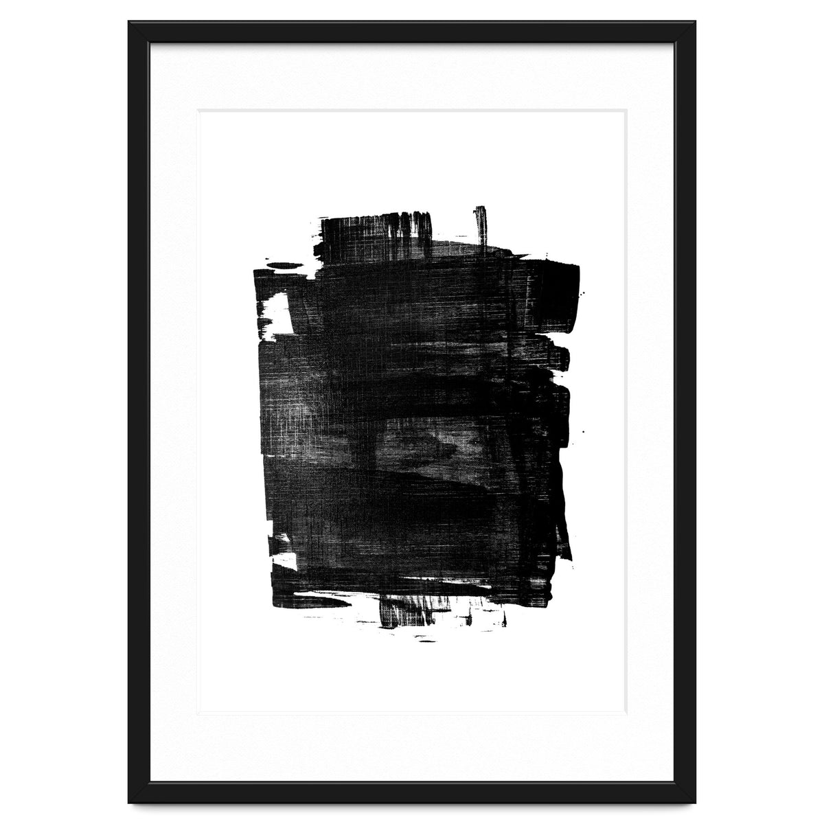 Minimalist Textured Brushstroke Art #1