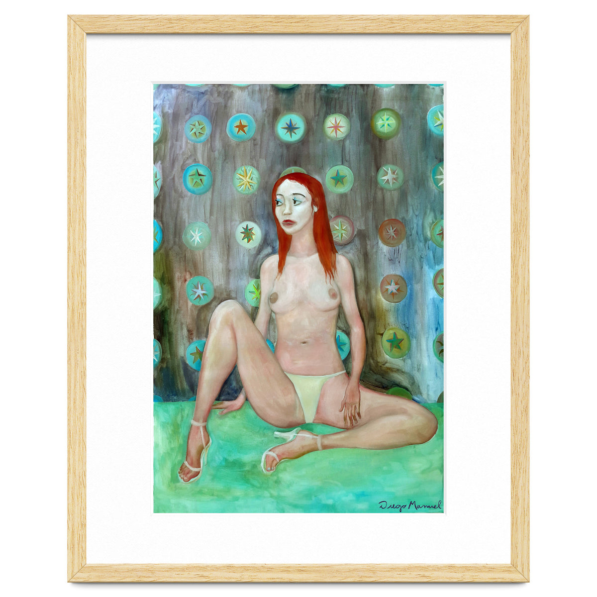 Retrato Con Estrellas