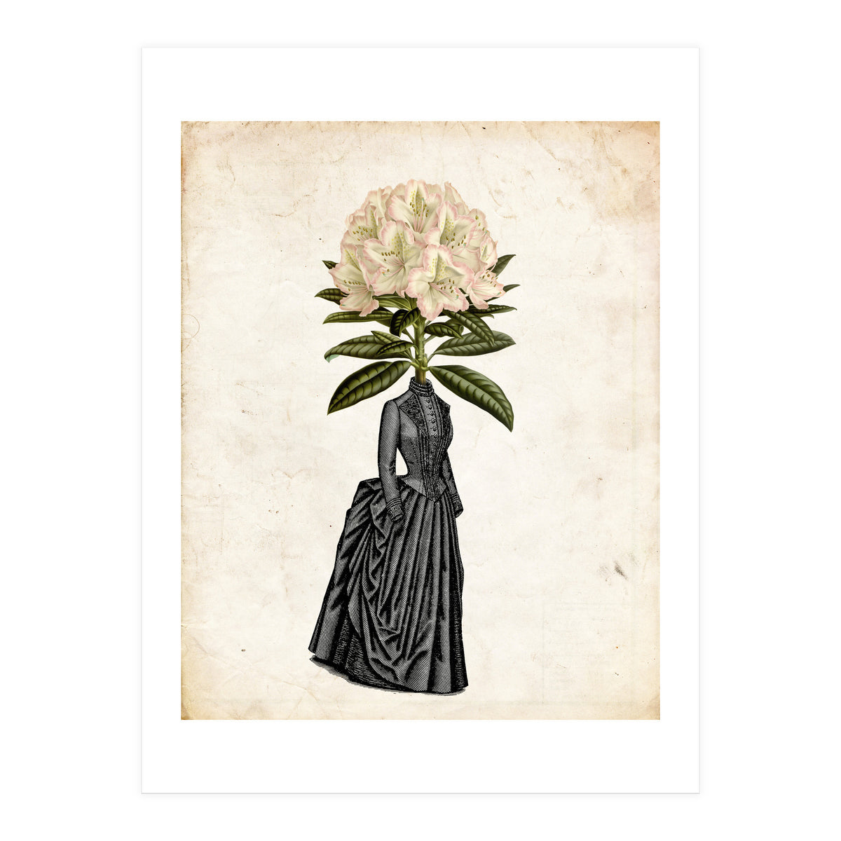 woman vintage (Print Only)