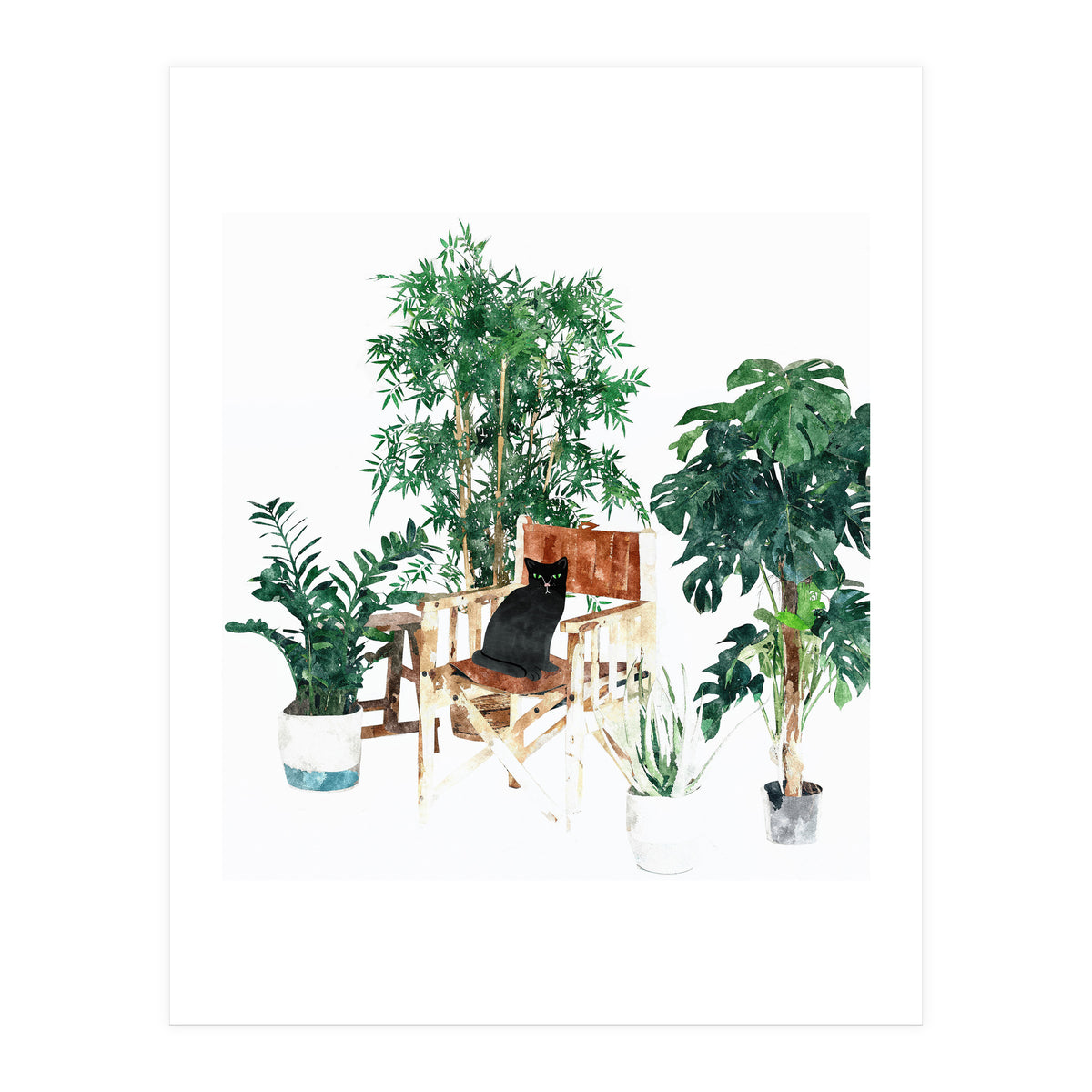 Boho Kitty (Print Only)