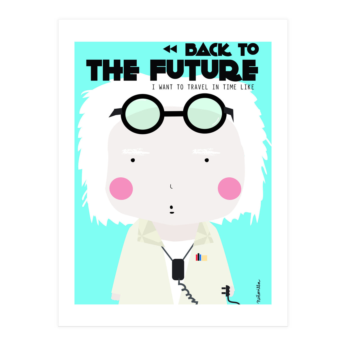 Back to the Future (Print Only)