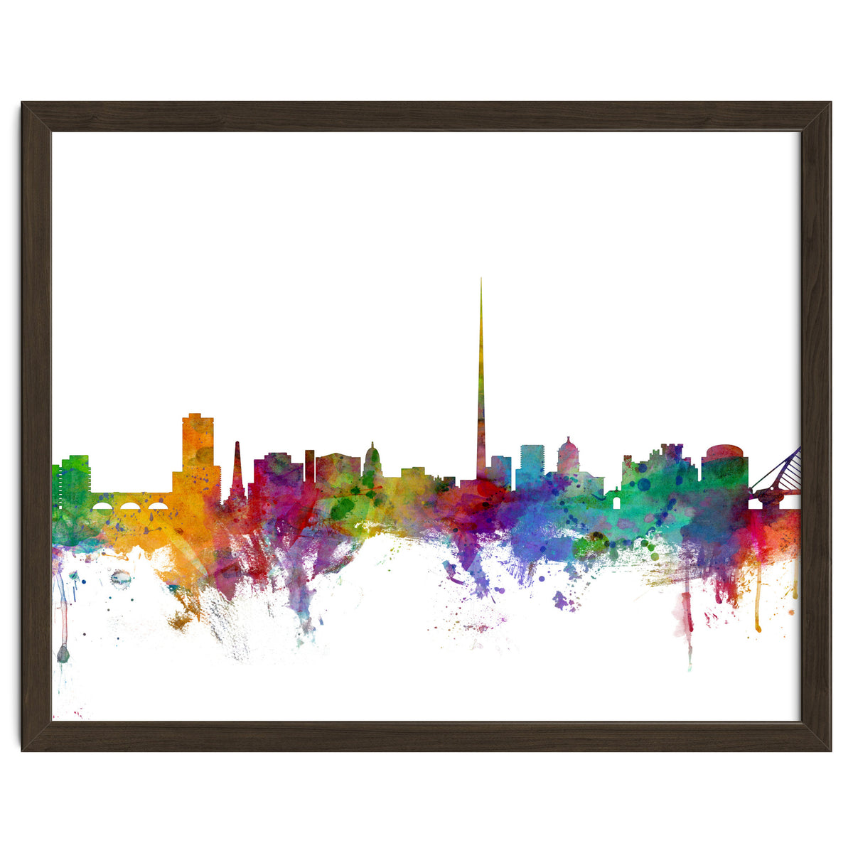 Dublin Ireland Skyline