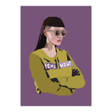 Feminist (purple) (Print Only) thumbnail
