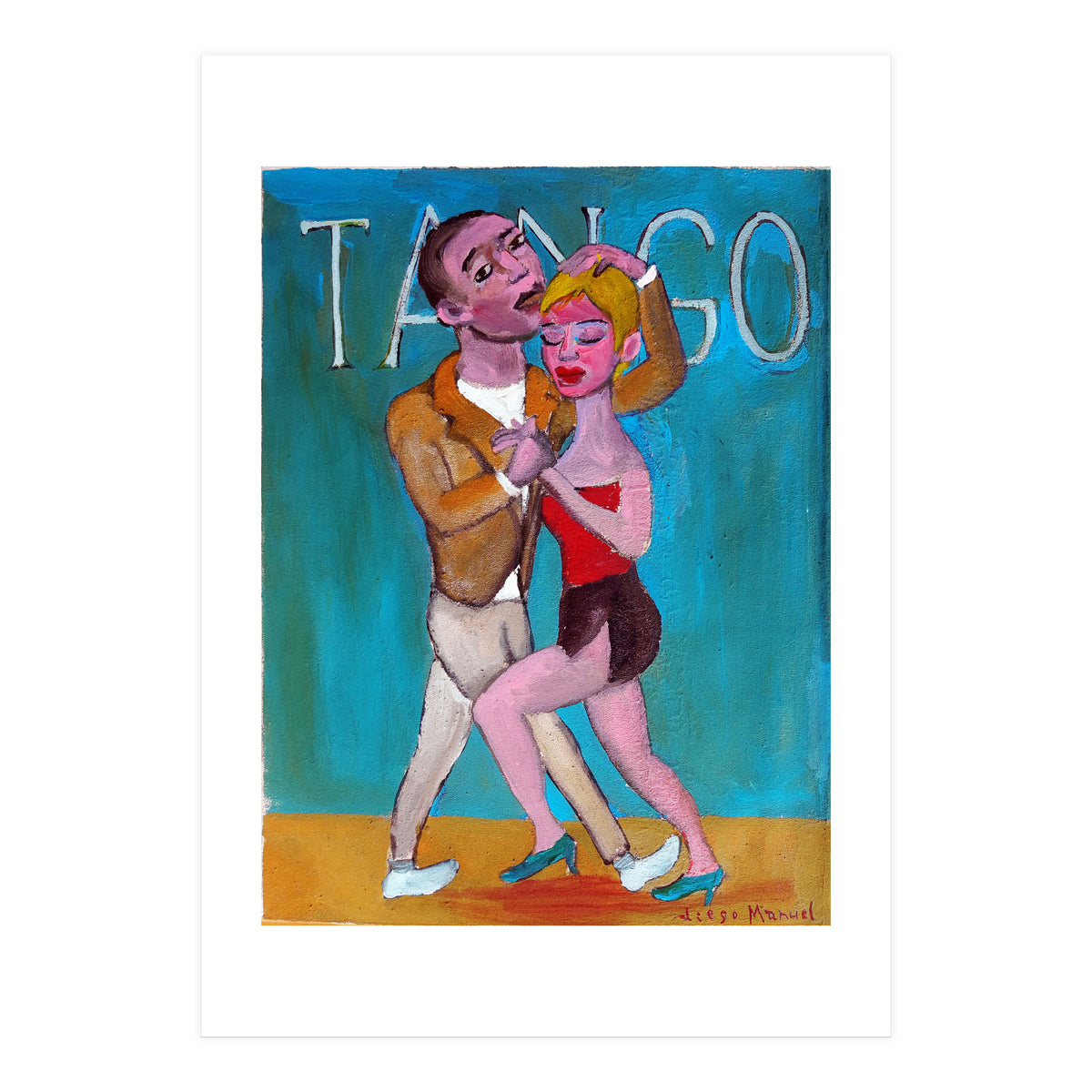 Caricias De Tango (Print Only)