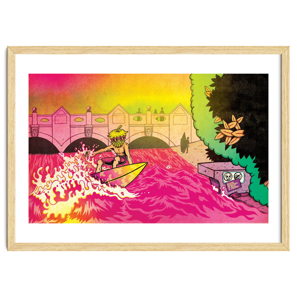 River Surfing is Not a Crime! - Hammerton Brewery - Korrekt Hefeweizen 5.1% ABV