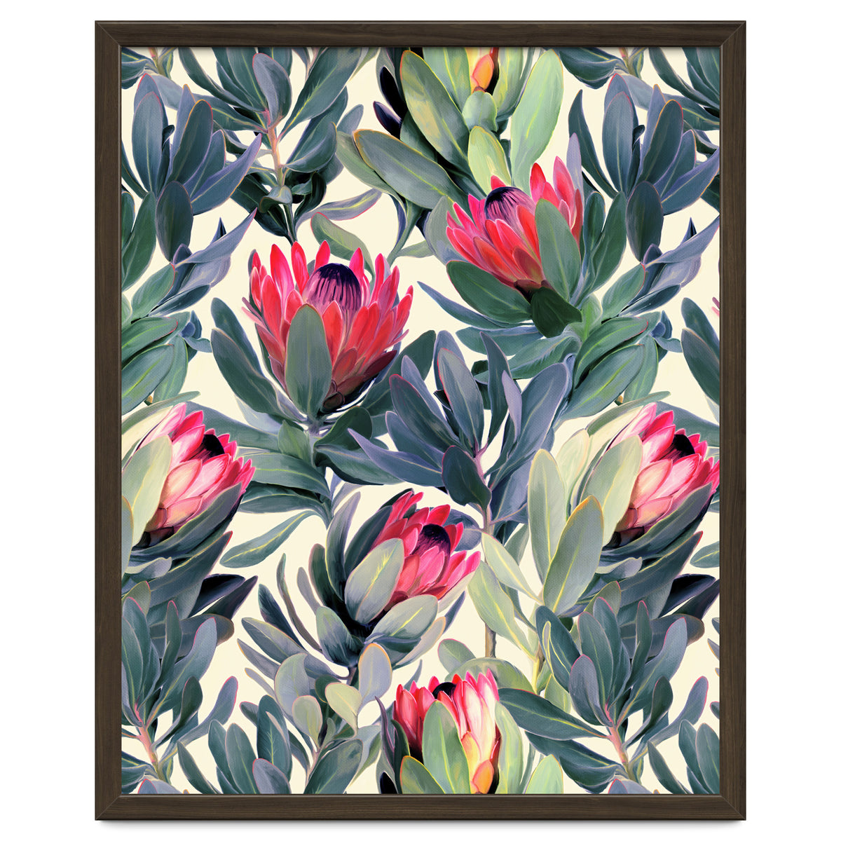Painted Protea Pattern