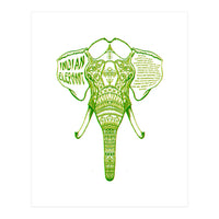 Indian Elephant (Print Only)