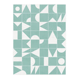 My Favorite Geometric Patterns No.16 - Light Blue (Print Only) thumbnail