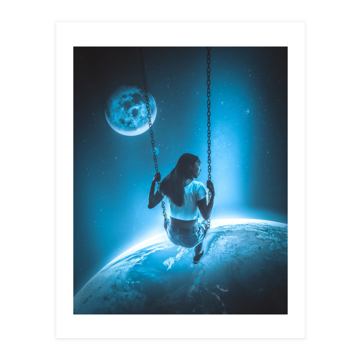 To the moon (Print Only)