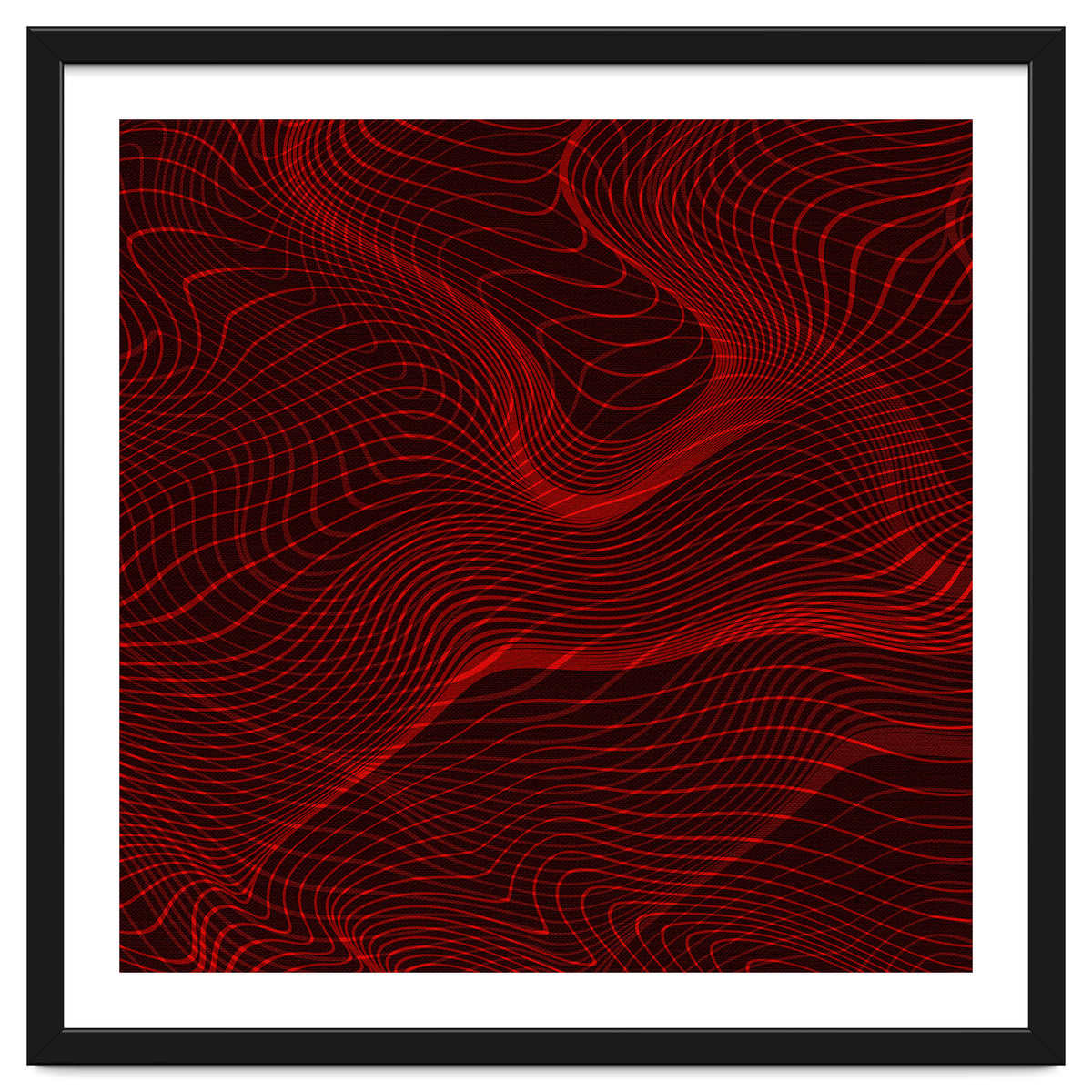 Waves Red