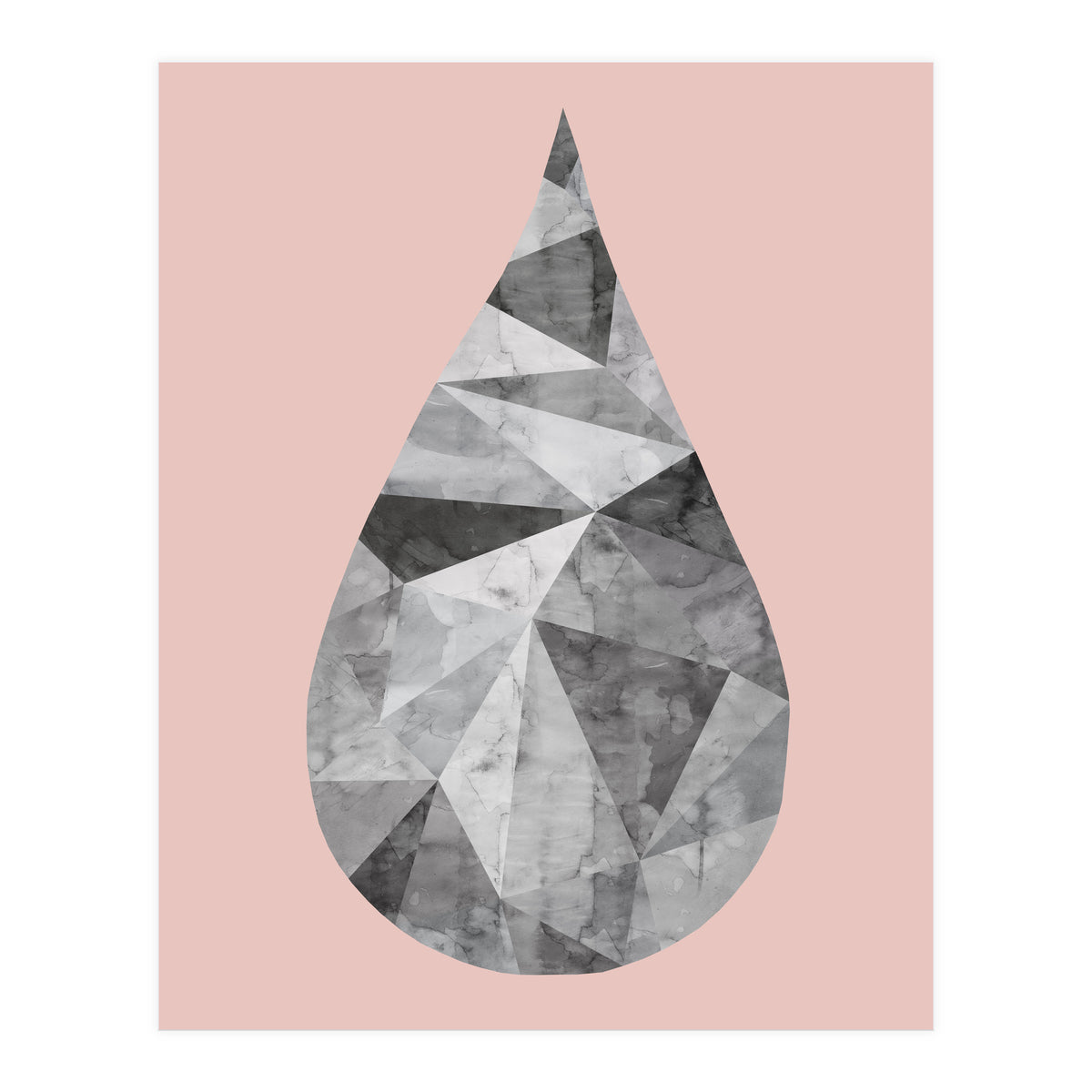 Geometric Rock V (Print Only)