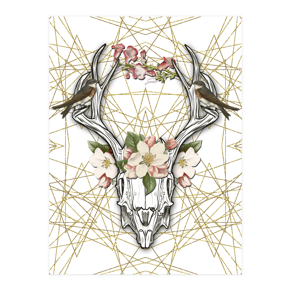 Boho Skull (Print Only)