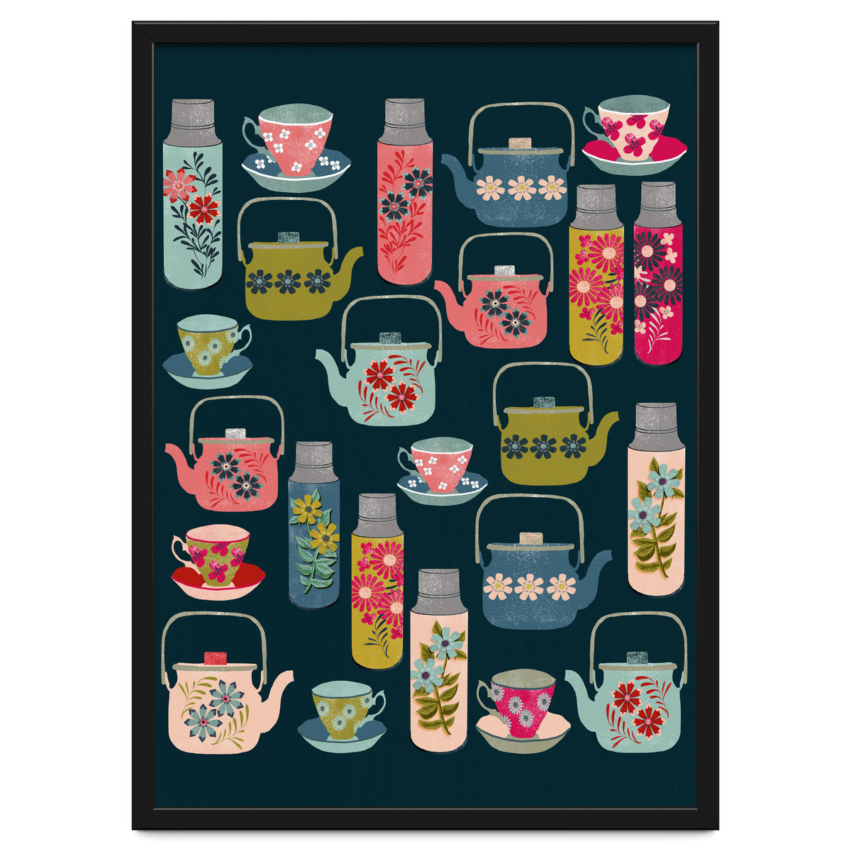 Vintage Thermos and Teapots