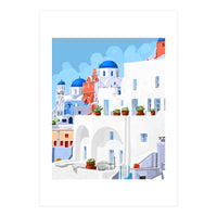 The Santorini Vacay (Print Only)