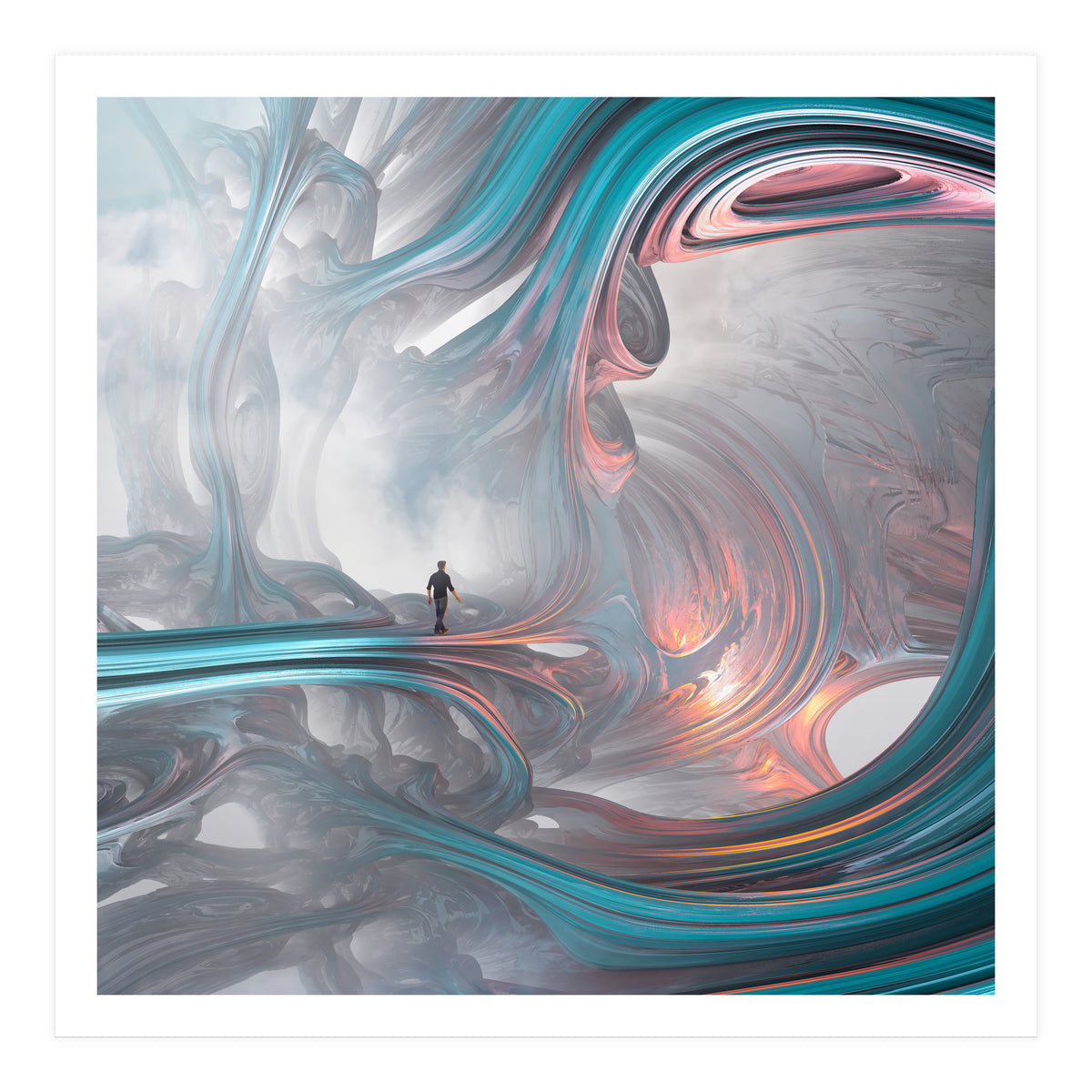 Fractal 1 (chloroform) (Print Only)