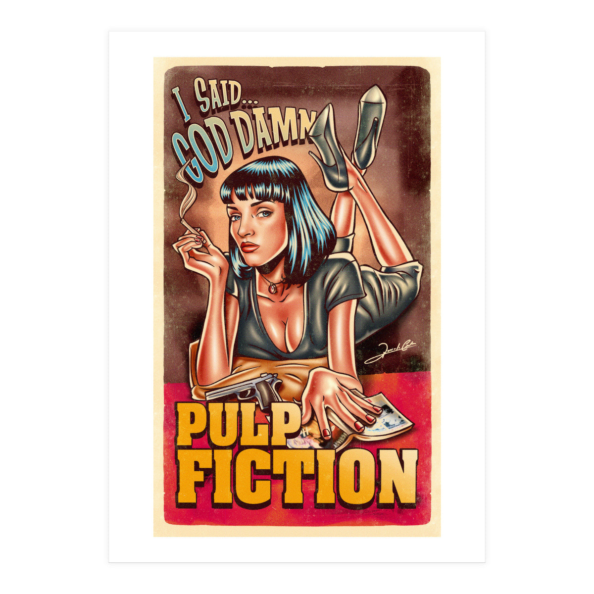 I Said God Damn (Print Only)