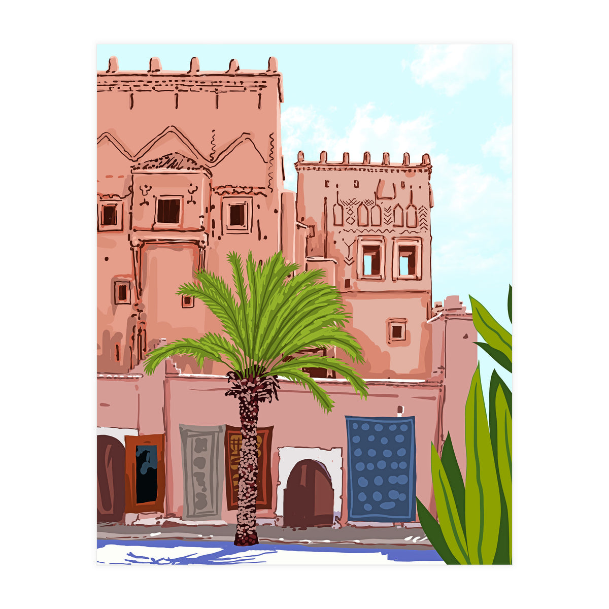 Life In Morocco  (Print Only)