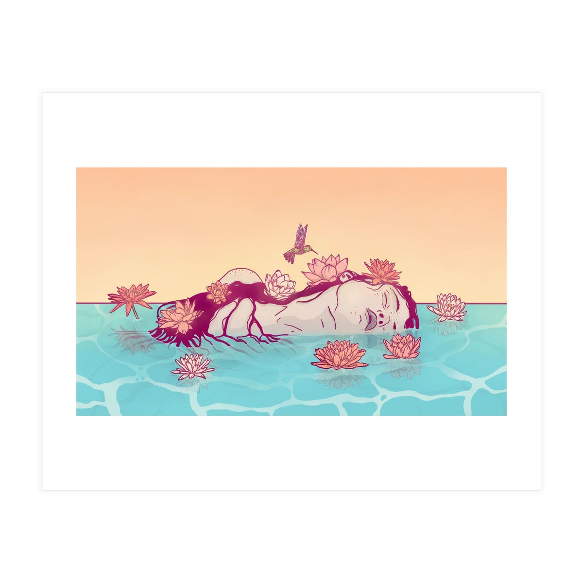 Naiad Lady (Print Only)