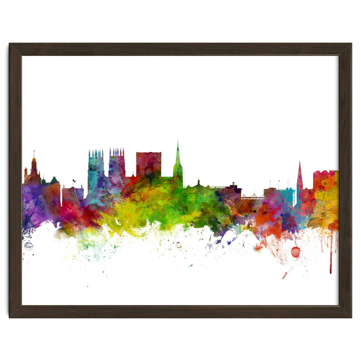 York England Skyline