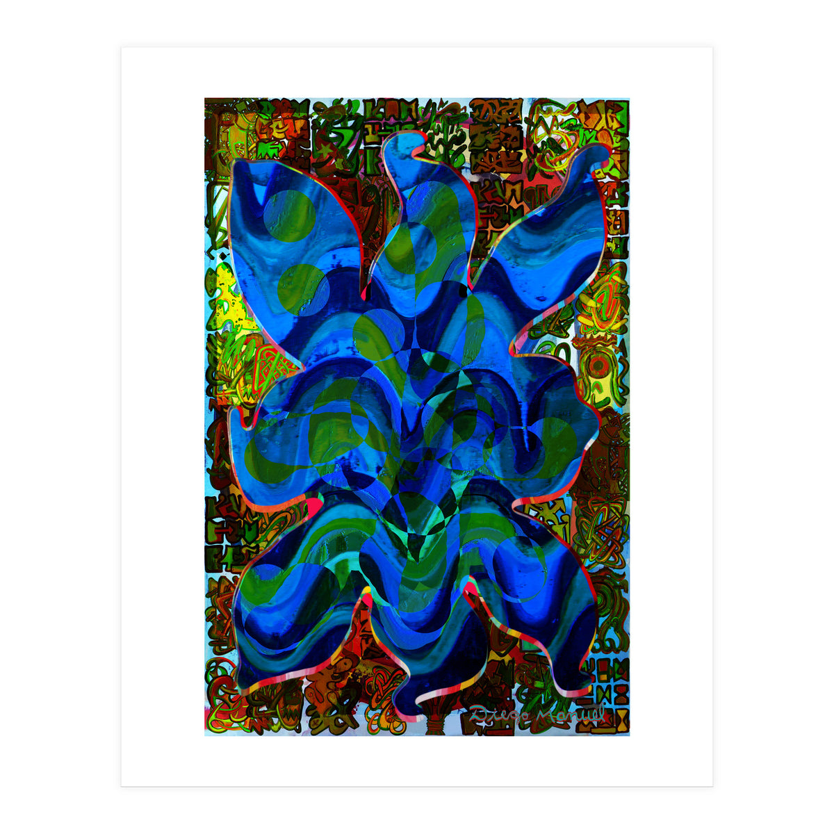 Pop Abstract 2023 Tapiz 106 (Print Only)