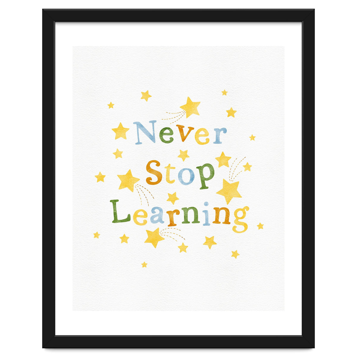 Never Stop Learning