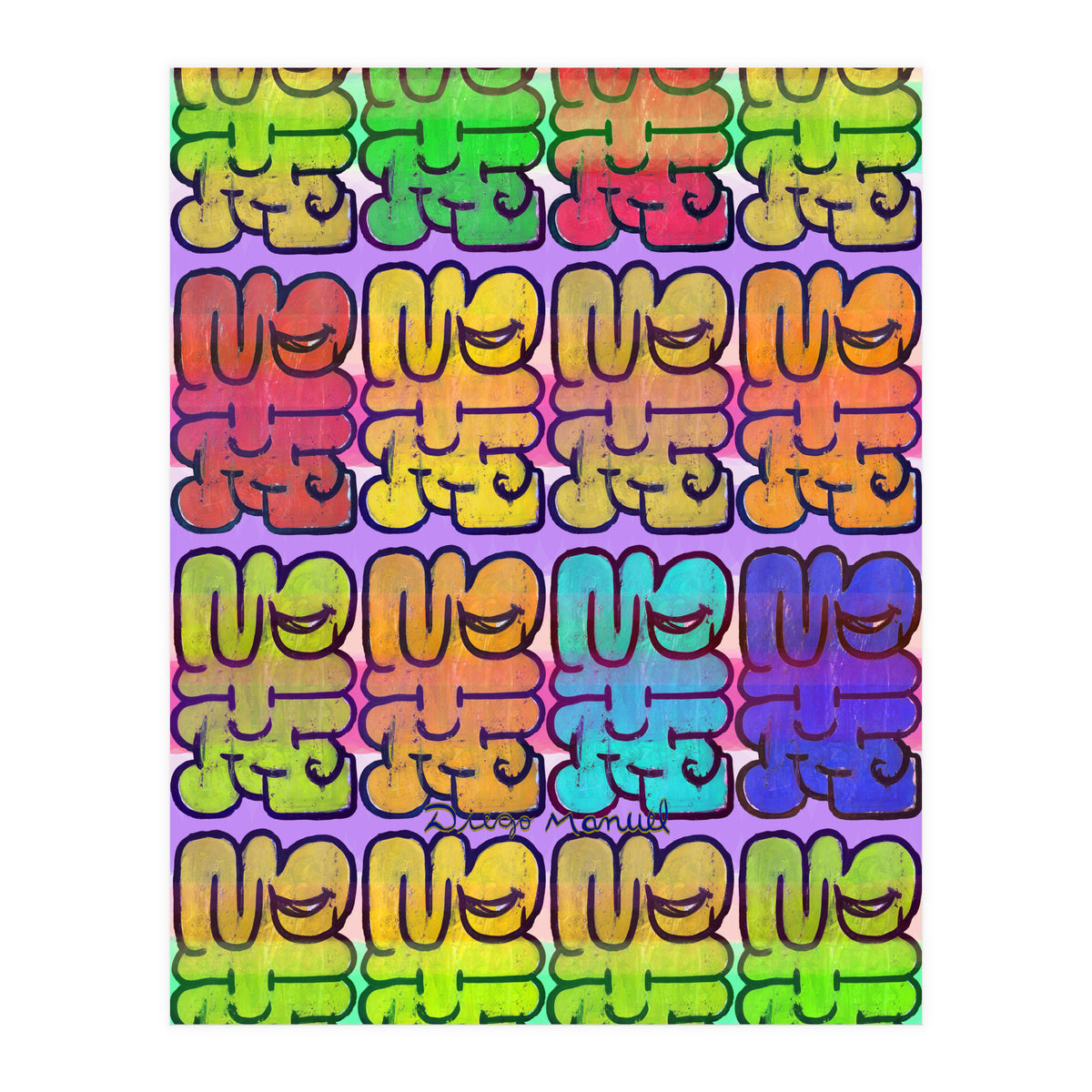 Graffitis 2021 Tapiz 98 (Print Only)