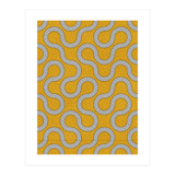 My Favorite Geometric Patterns No.31 - Mustard Yellow (Print Only) thumbnail