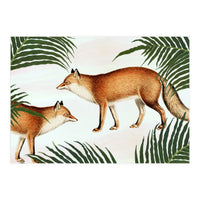 Red Fox Pair (Print Only)