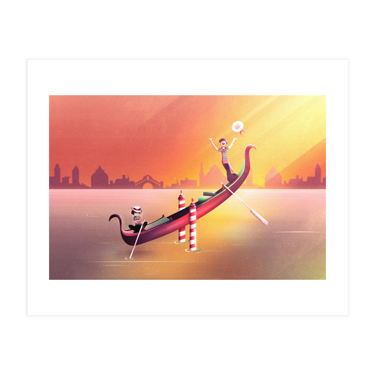 Venice Seesaw (Print Only)