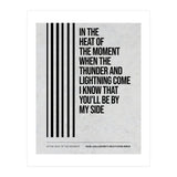 Noel Gallagher's High Flying Birds - In The Heat Of The Moment (Print Only) thumbnail