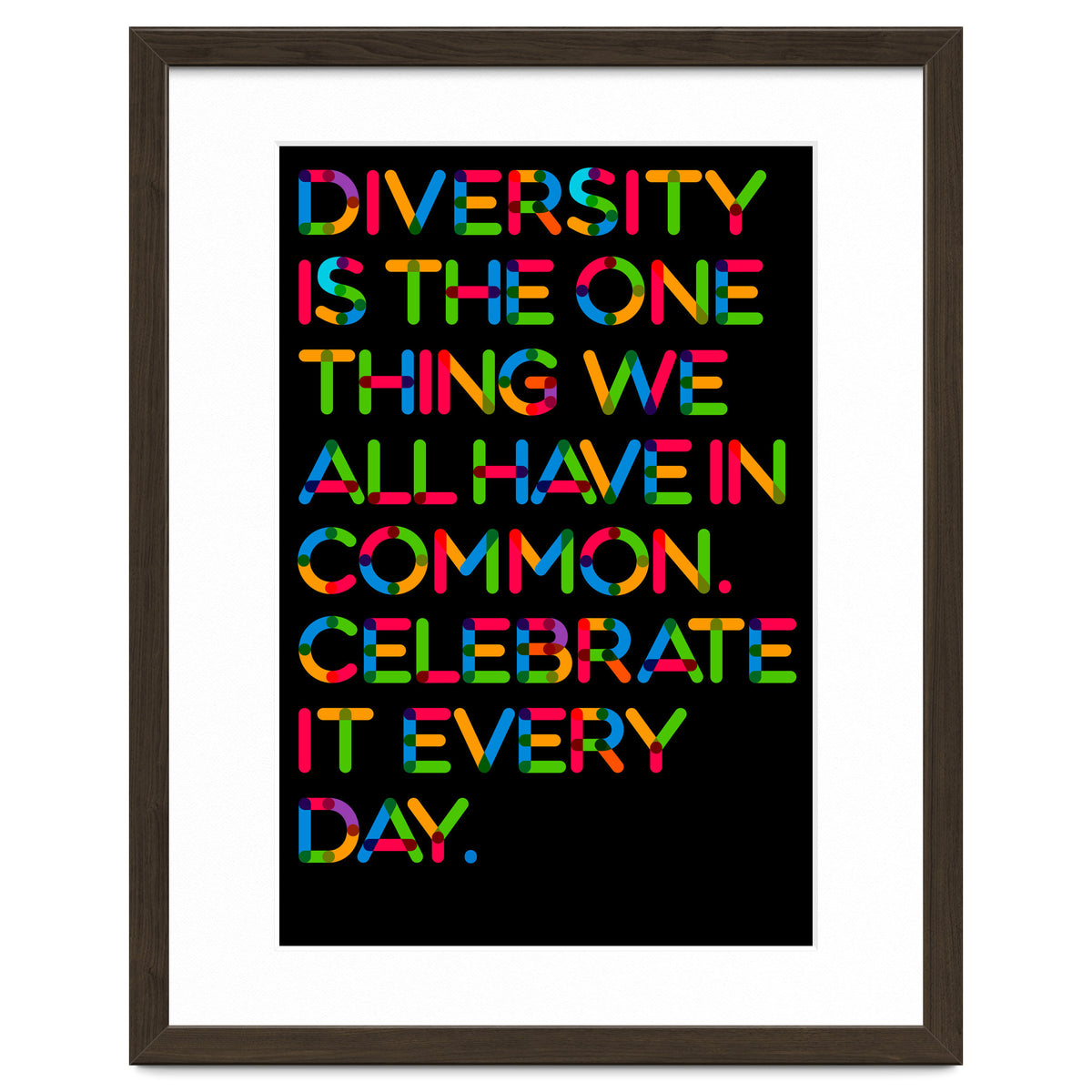 DIVERSITY (black Version)