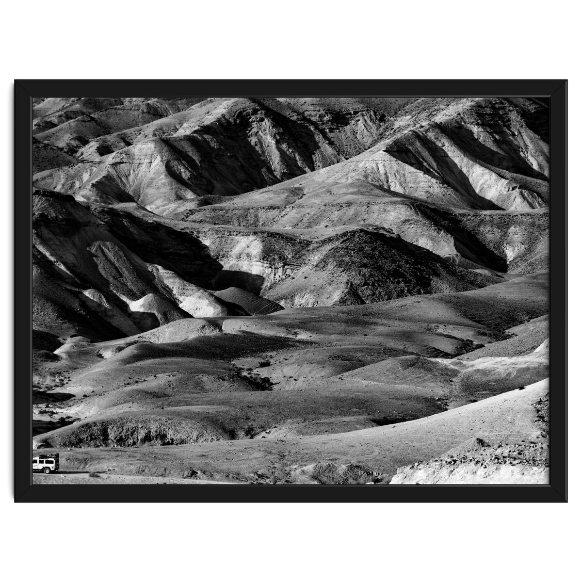 Driving across the Judean Desert