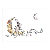 Bunny on the Moon  (Print Only) thumbnail