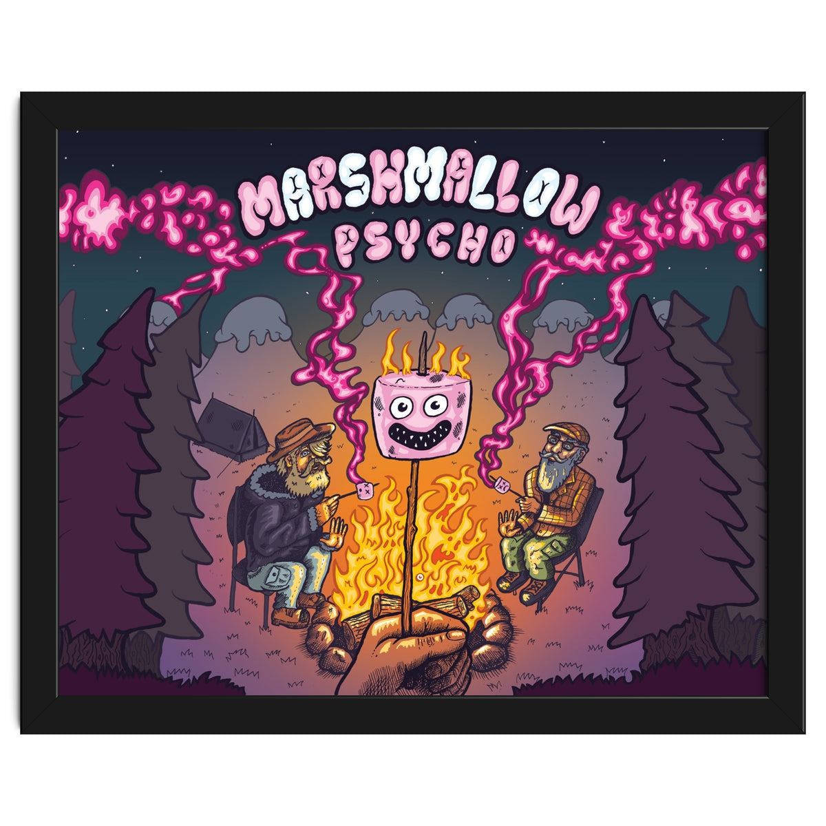 Marshmallow Psycho 12.3% ABV Bourbon Barrel Aged Marshmallow Stout