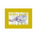 Like The Sun Drifts On The Water In Flakes (Print Only) thumbnail