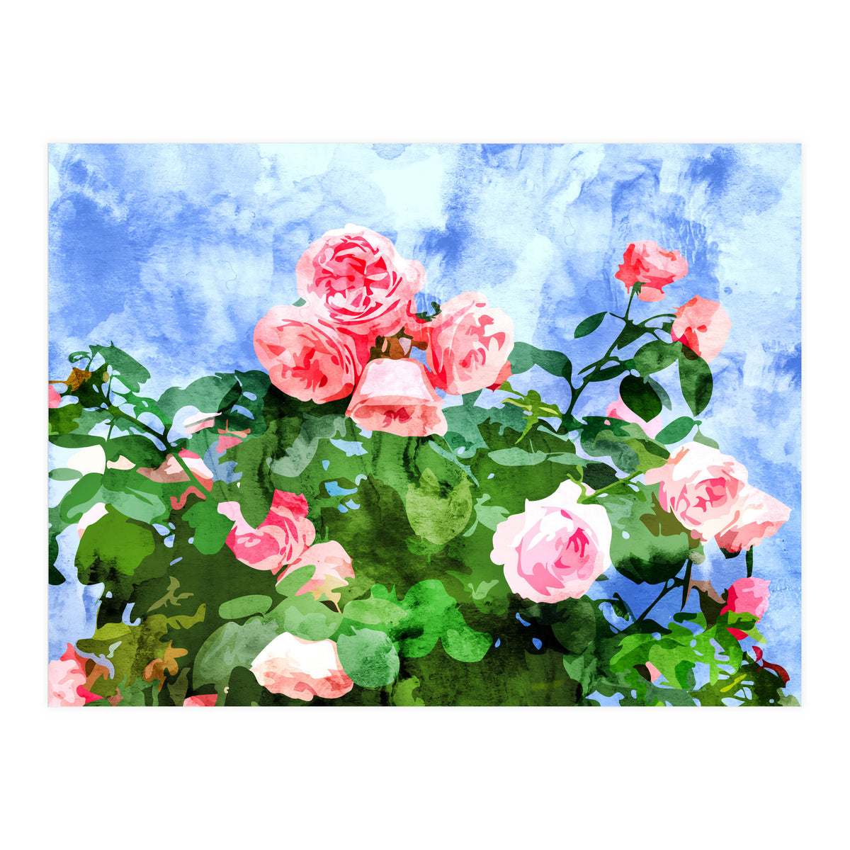 Love Planted A Rose & The Whole World Turned Sweet (Print Only)