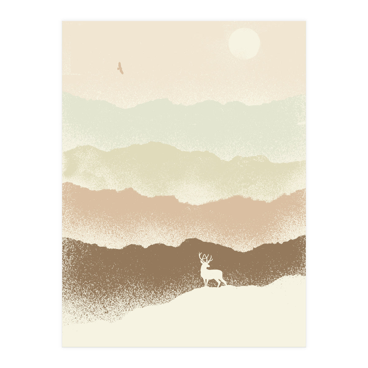 Deer Mountain (Print Only)