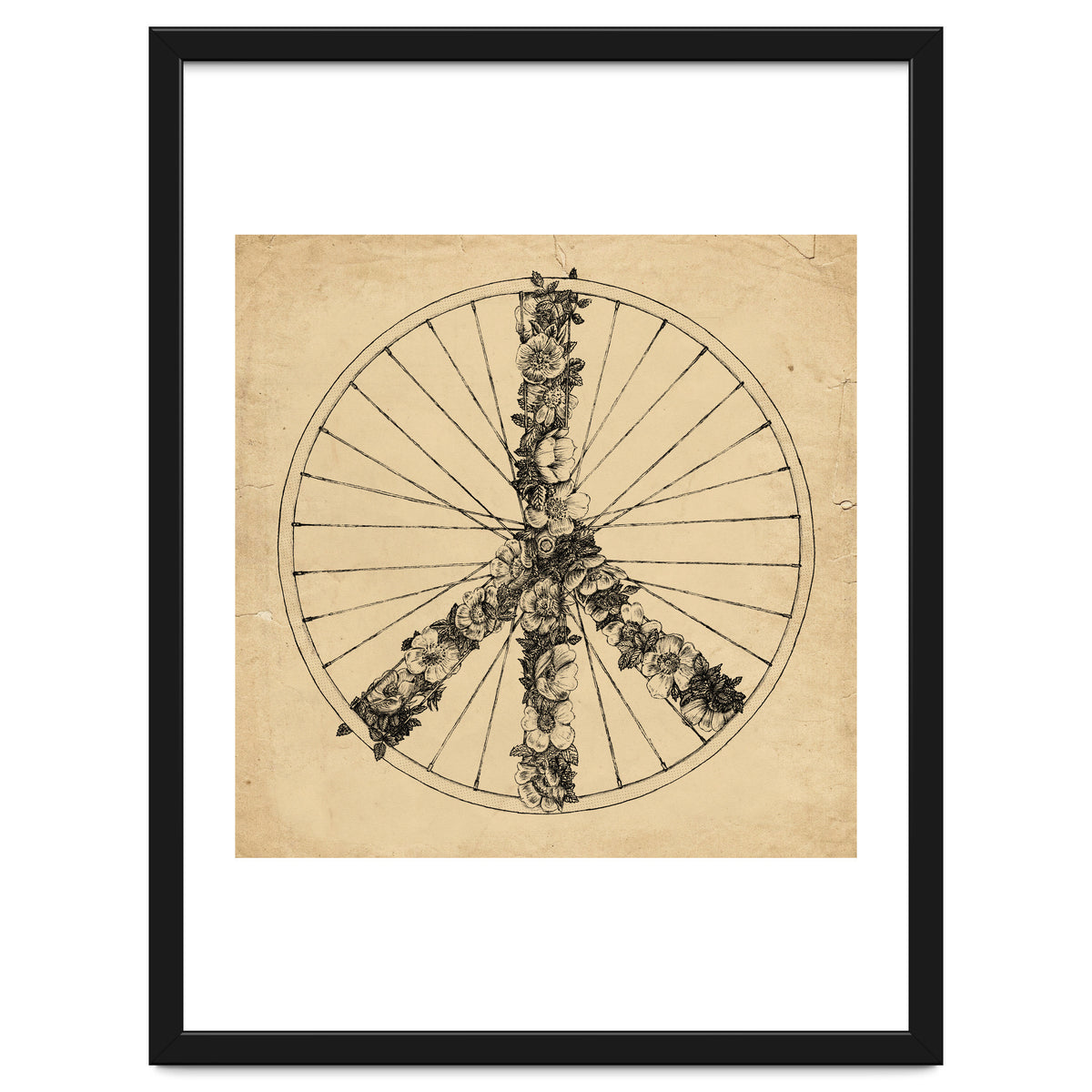 Peace And Bike Lines