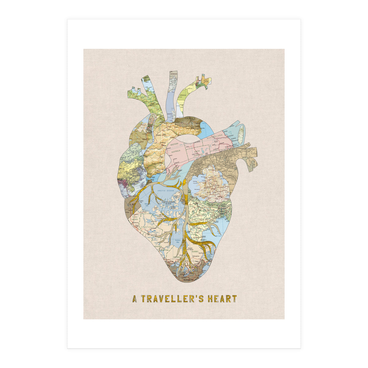 A Traveller's Heart (UK) (Print Only)