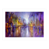 Stadt Am Fluss - city on the riverside (Print Only)