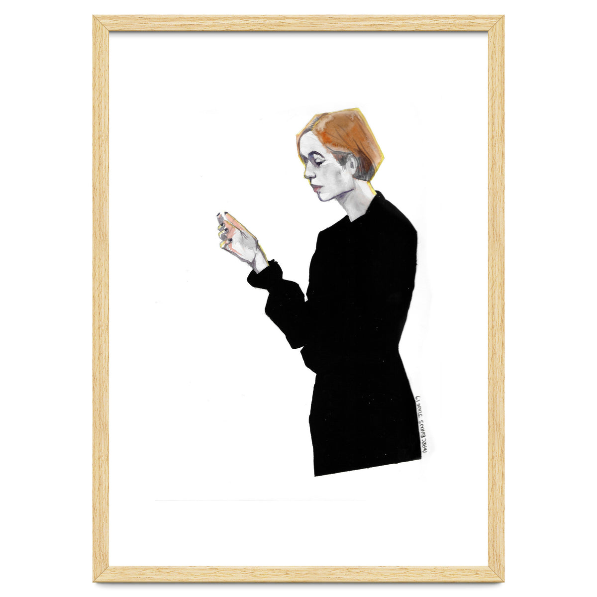 Untitled #33 - Woman without a cigarette