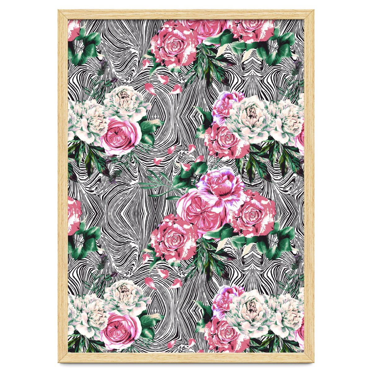 Flowery on linear mosaic