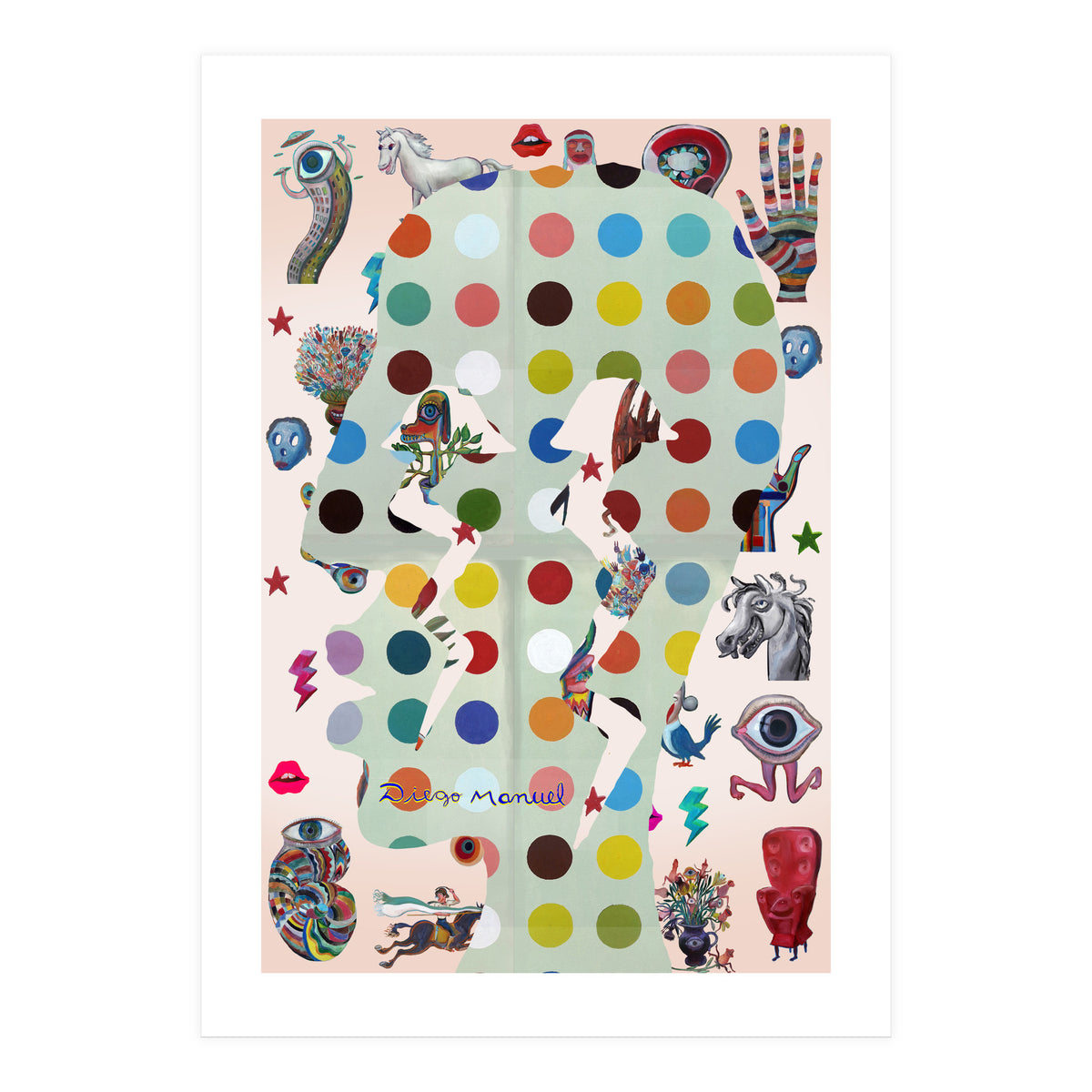 Perfil Con Rayos B 8 (Print Only)