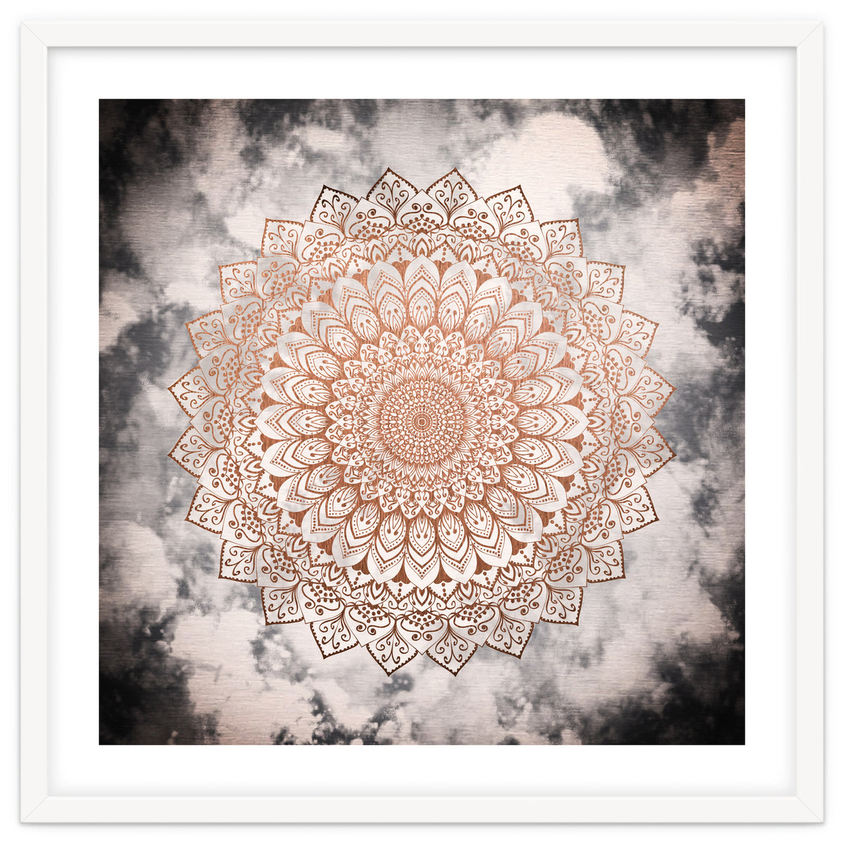 Rose Night Mandala