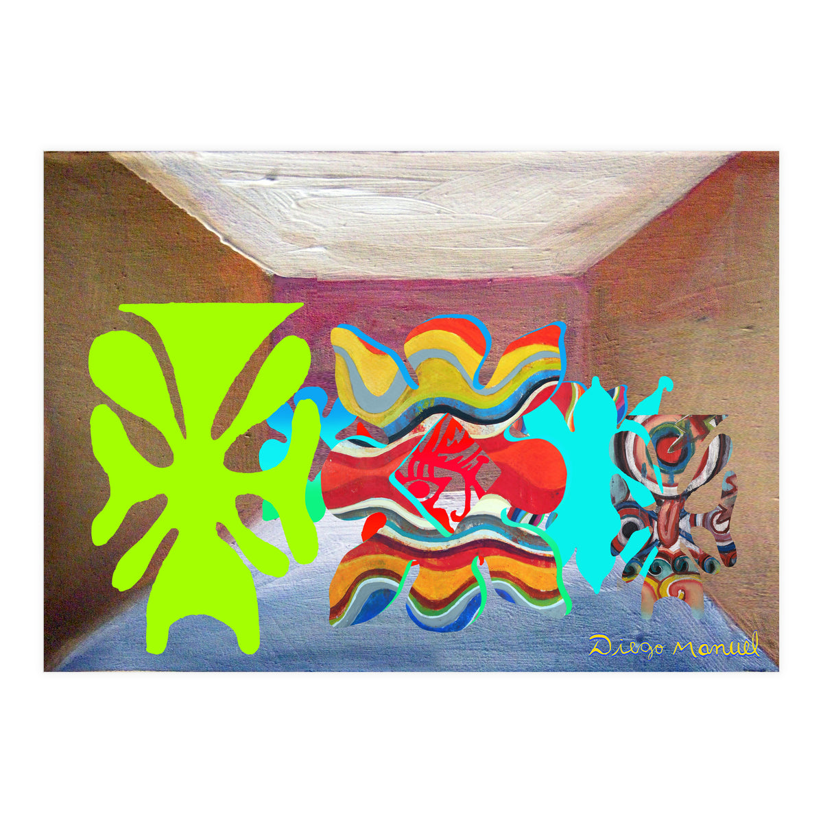 Pop Abstract Escena 2023 1 (Print Only)