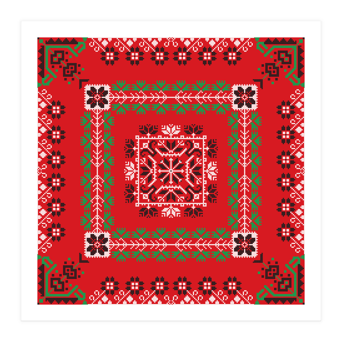 Romanian Traditional Pattern 2 (Print Only)