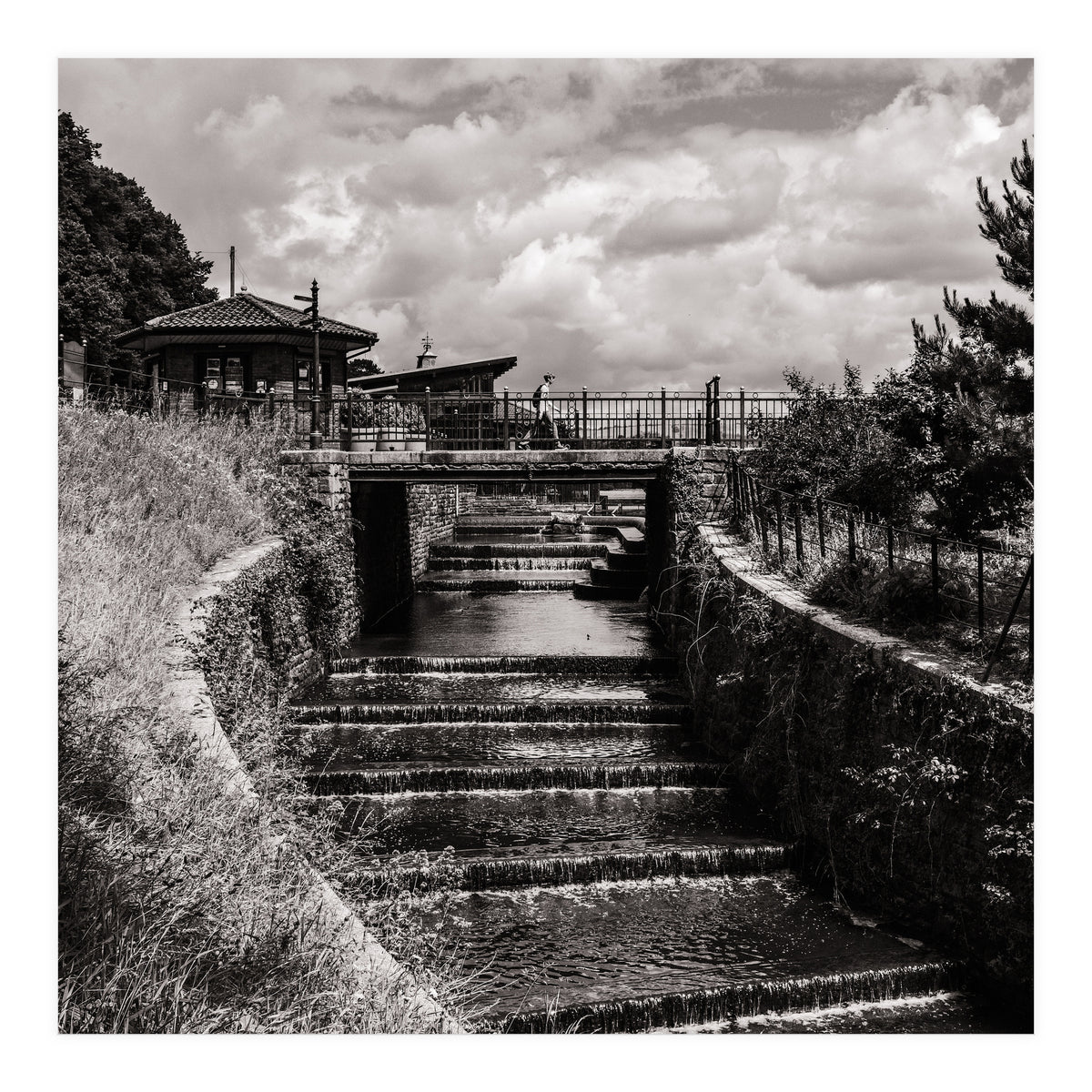 Crossing the Weir (Print Only)