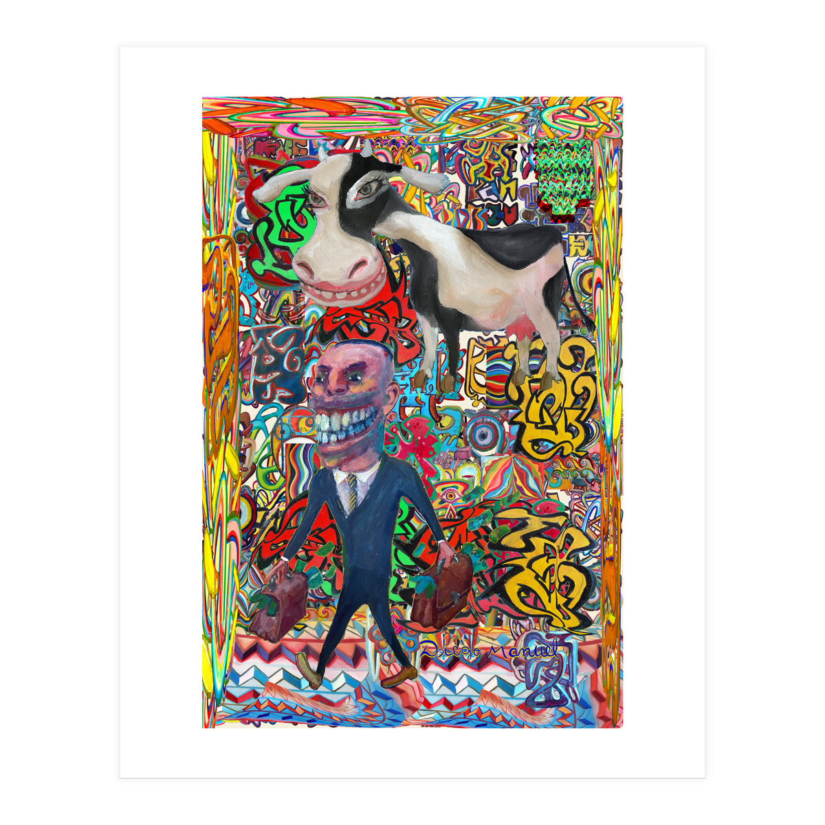 Vendedor De Dolares 4 (Print Only)