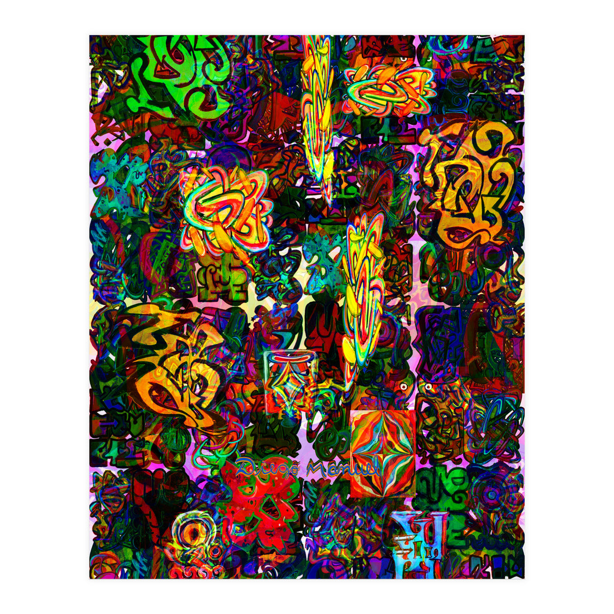 Graffiti Digital 2022 409 (Print Only)