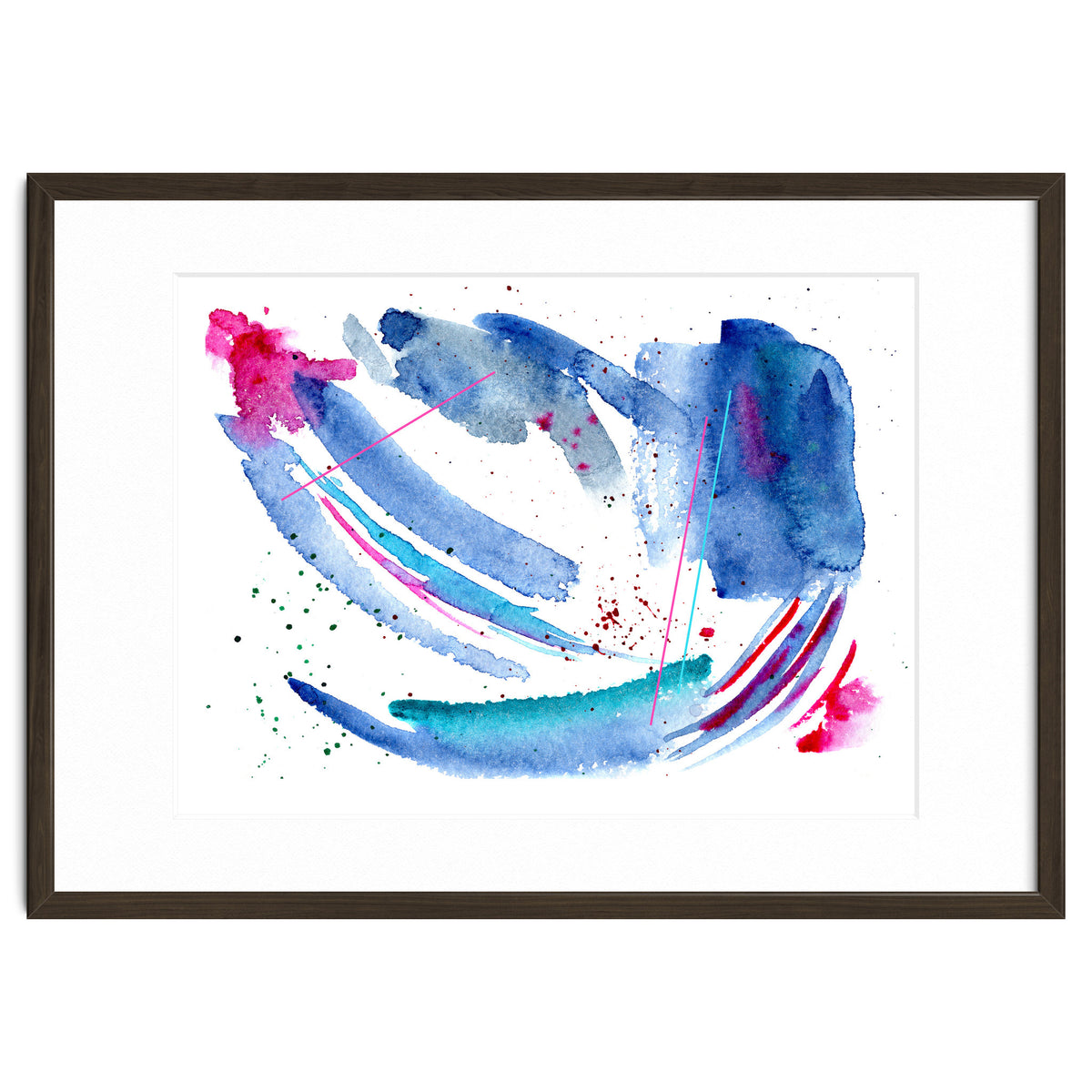 Happiness vibes || watercolor